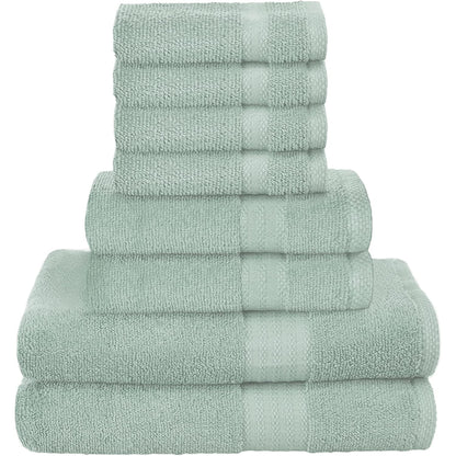 Soft 8-Piece Towel Set