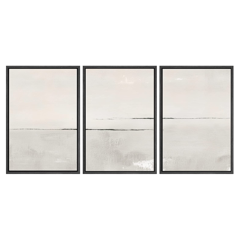 Modern White Framed Wall Art