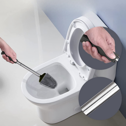 Toilet Brush And Holder Set For Bathroom