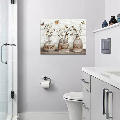 Modern Bathroom Decor Wall Art