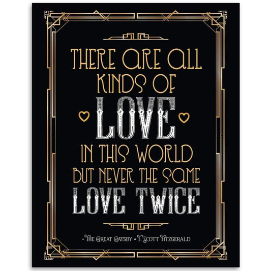 Unframed Quote Print Poster