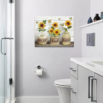 Modern Bathroom Decor Wall Art