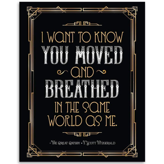 Unframed Quote Book Page Print