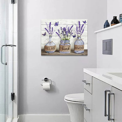 Modern Bathroom Decor Wall Art