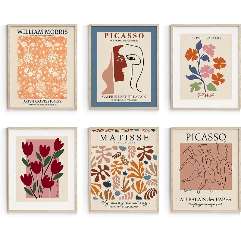 Abstract Matisse Wall Art Exhibition Posters