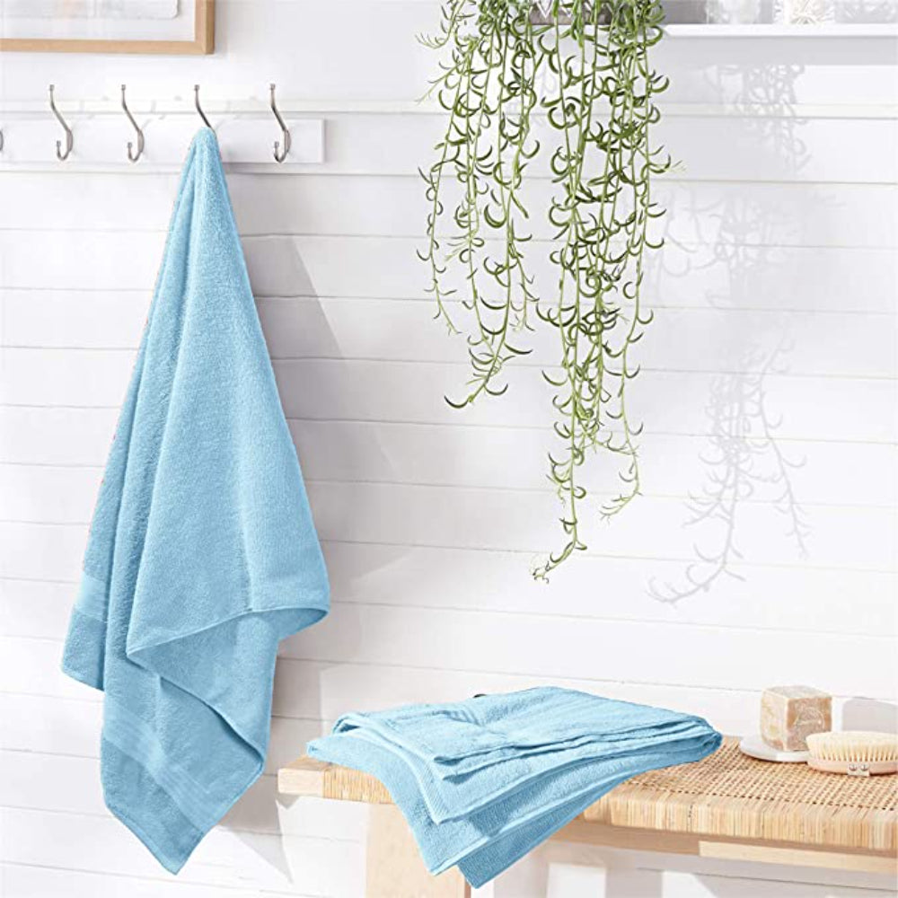 Premium Cotton 4 Pack Bath Towel Set