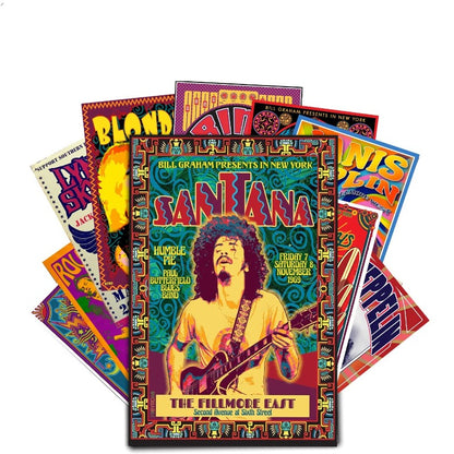 Vintage Rock Band Posters