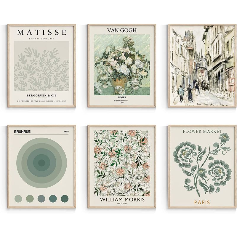 Abstract Matisse Wall Art Exhibition Posters