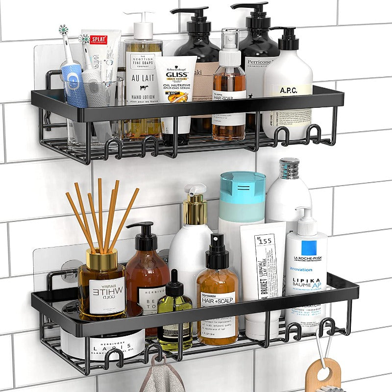 Self Adhesive Bathroom Shelves Basket