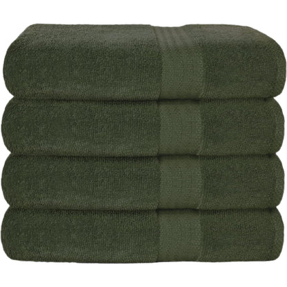 Premium Cotton 4 Pack Bath Towel Set