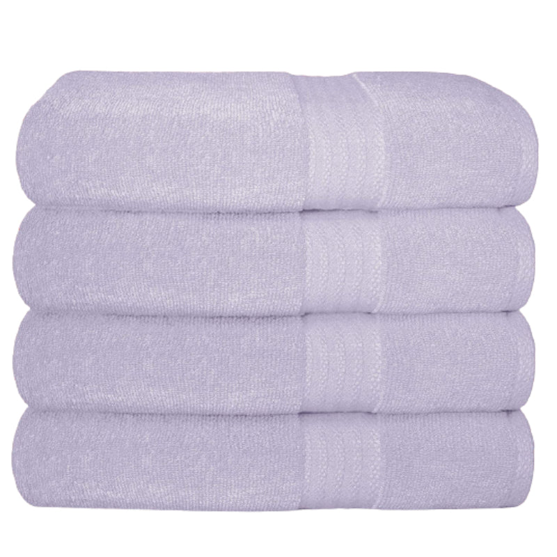 Premium Cotton 4 Pack Bath Towel Set