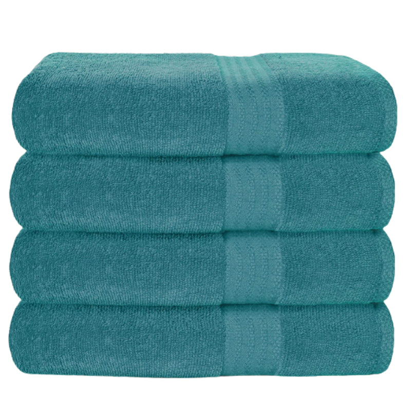 Premium Cotton 4 Pack Bath Towel Set