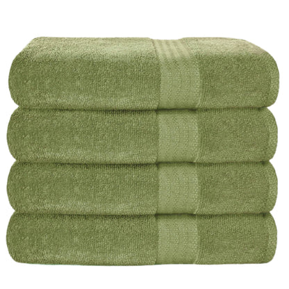 Premium Cotton 4 Pack Bath Towel Set