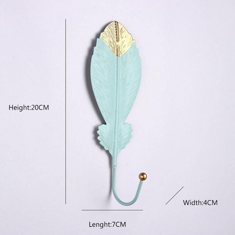 Leaf Design Wall Hook