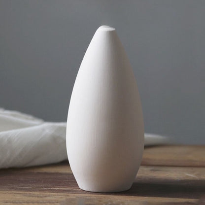 Modern White Ceramic Decorative Vases