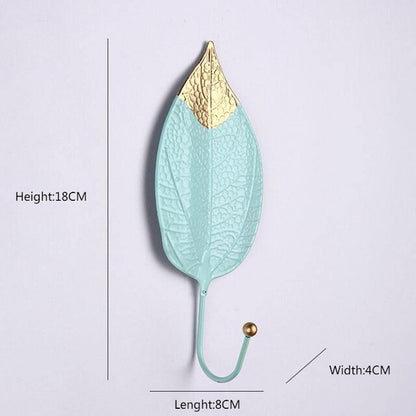 Leaf Design Wall Hook