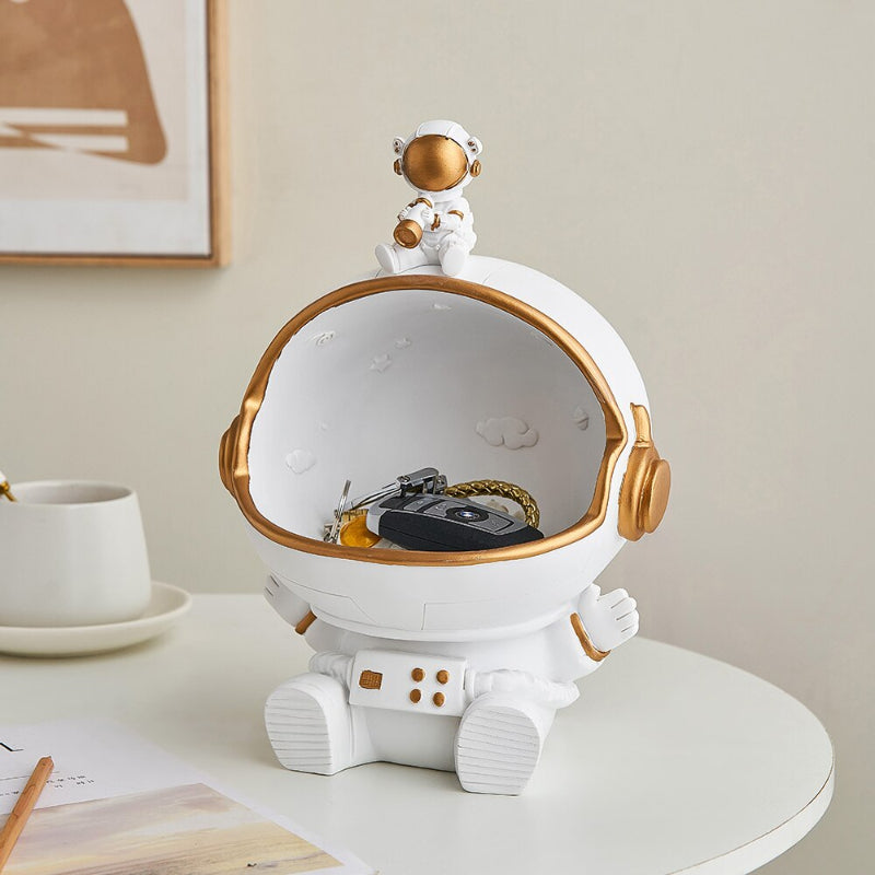 Cute Astronaut For Ornaments Storage