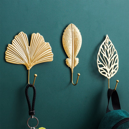 Leaf Design Wall Hook