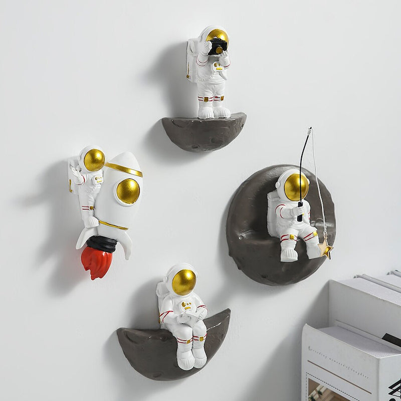 Wall Mount Astronaut 3D Room Decor Figurine