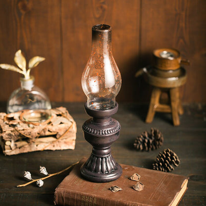 Retro Kerosene Lamp Candle Holders