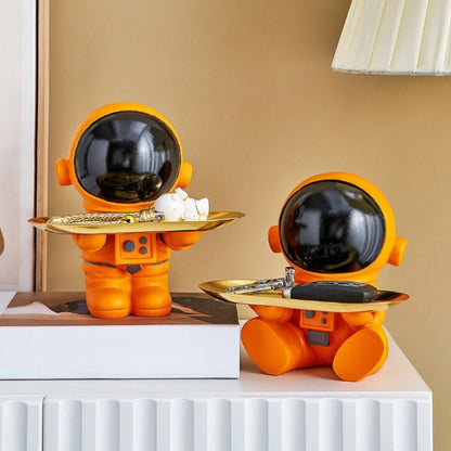 Cool Astronaut Statue Ornament Tray