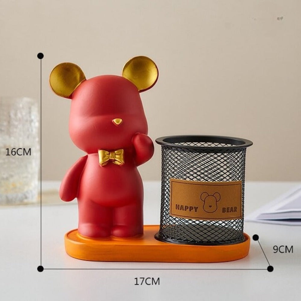 Resin Desk Decorative Accessories Pen Holder