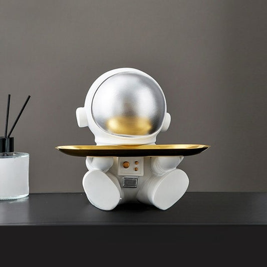 Cool Astronaut Statue Ornament Tray