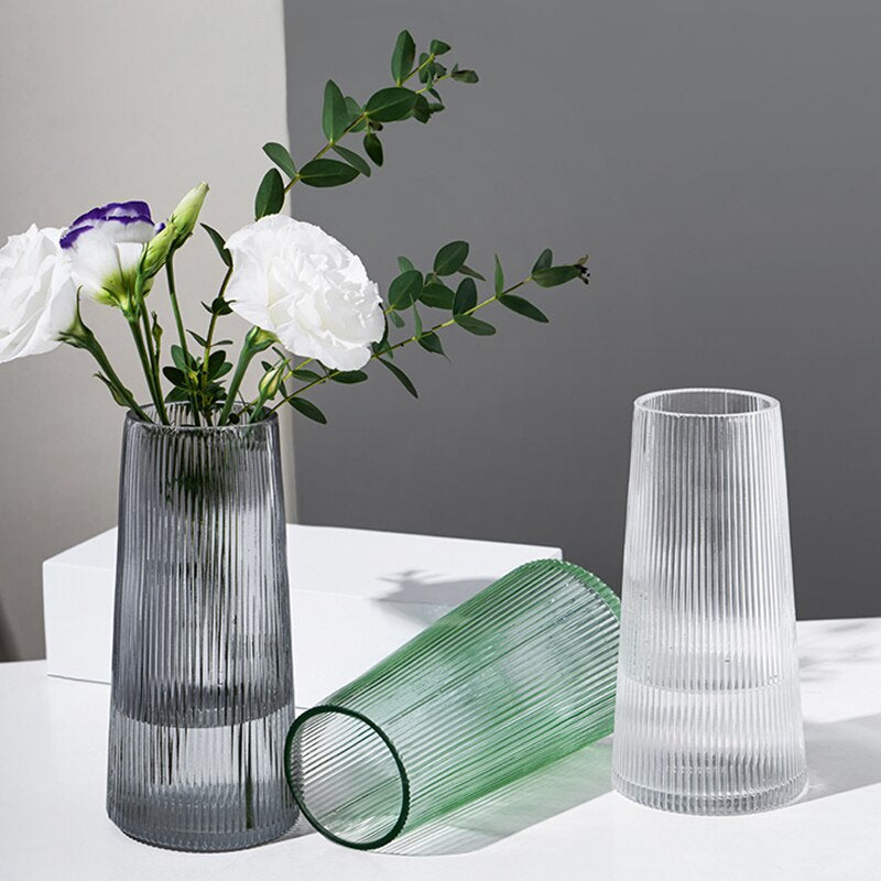 Glass Style Modern Decorative Vase