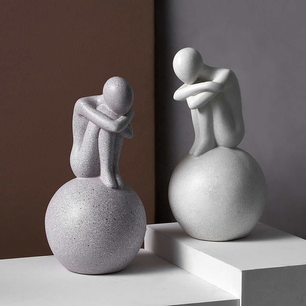 Resin Abstract Sculpture Character Figurines