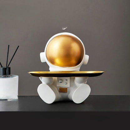 Cool Astronaut Statue Ornament Tray