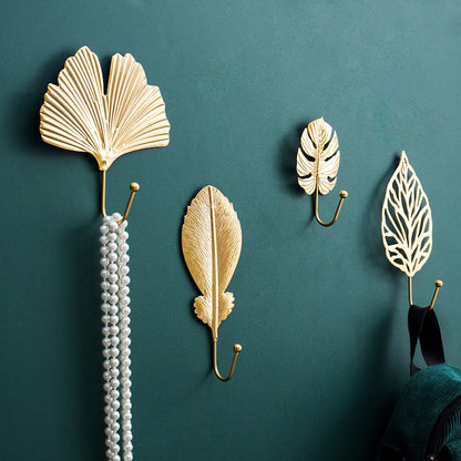 Leaf Design Wall Hook