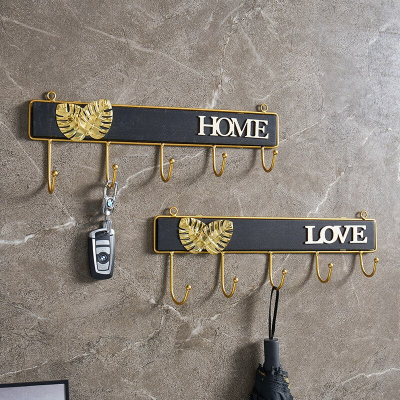 Key Hanging Decorative Holder With Hook