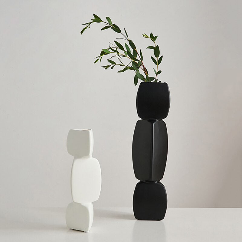 Nordic Style Ceramic Home Decor Vases