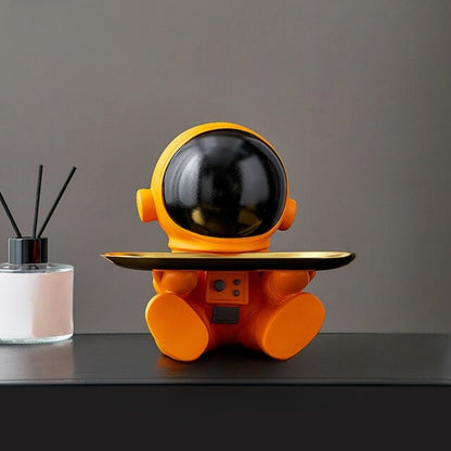 Cool Astronaut Statue Ornament Tray