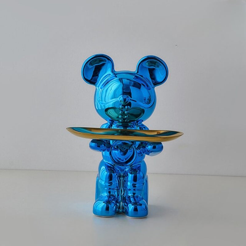 Resin Bear Decor Sculpture