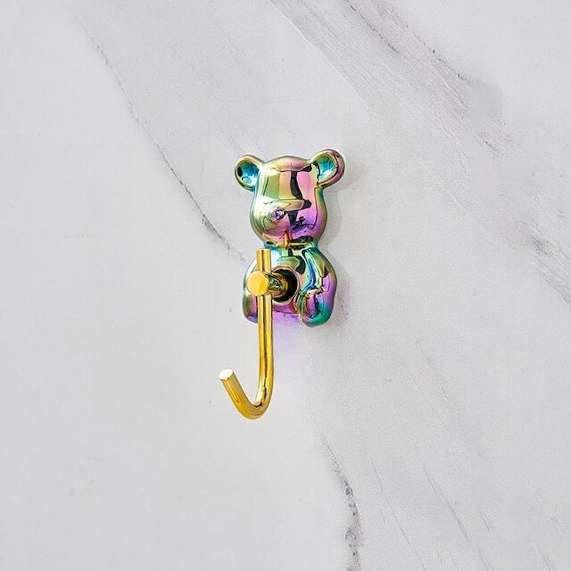 Bear Shape Self-adhesive Key Hanging Hook