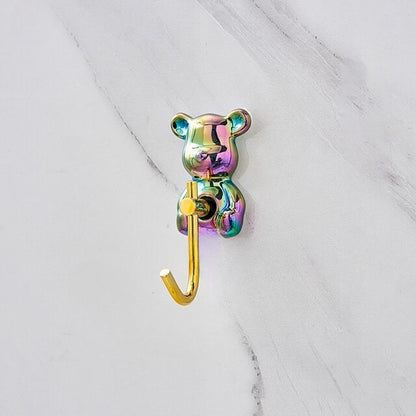 Bear Shape Self-adhesive Key Hanging Hook