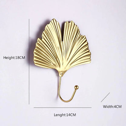 Leaf Design Wall Hook