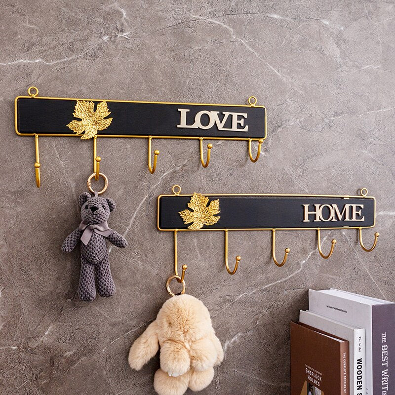 Key Hanging Decorative Holder With Hook