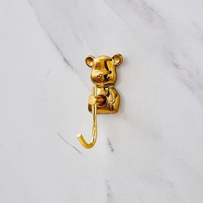 Bear Shape Self-adhesive Key Hanging Hook