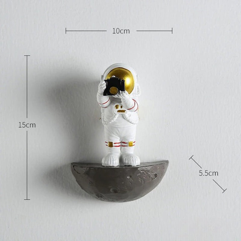 Wall Mount Astronaut 3D Room Decor Figurine