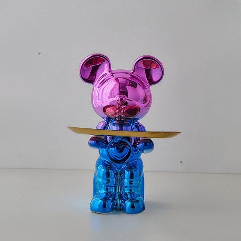 Resin Bear Decor Sculpture