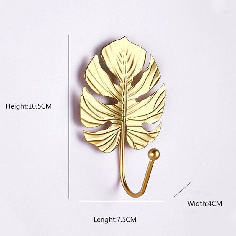 Leaf Design Wall Hook