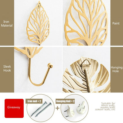 Leaf Design Wall Hook