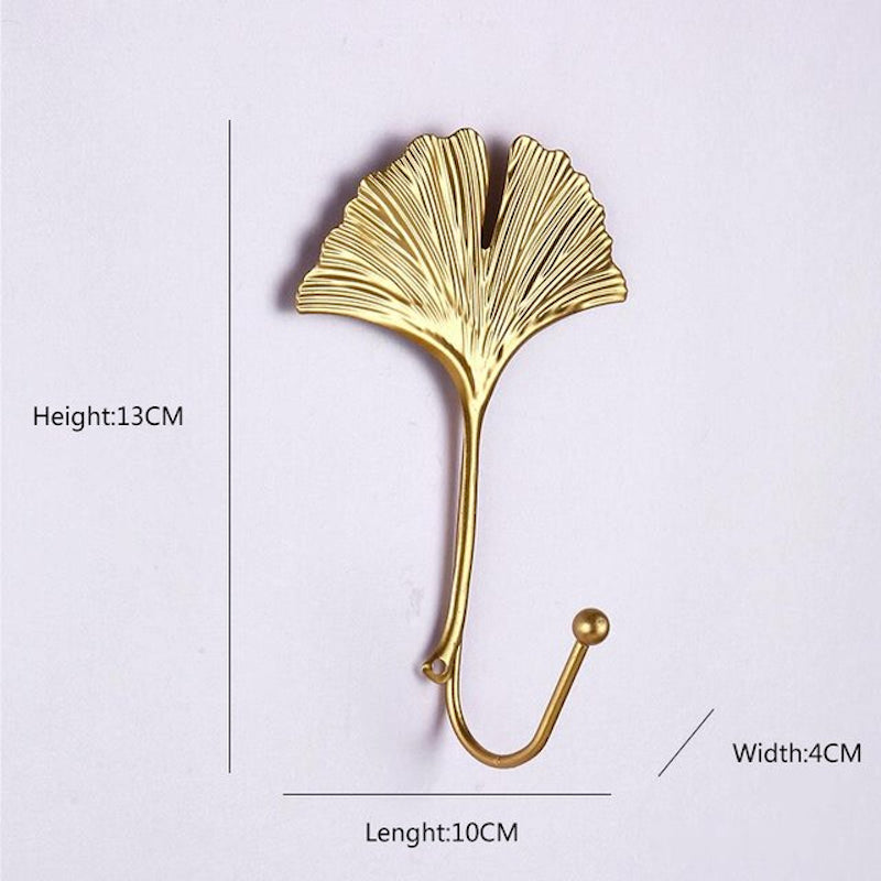 Leaf Design Wall Hook