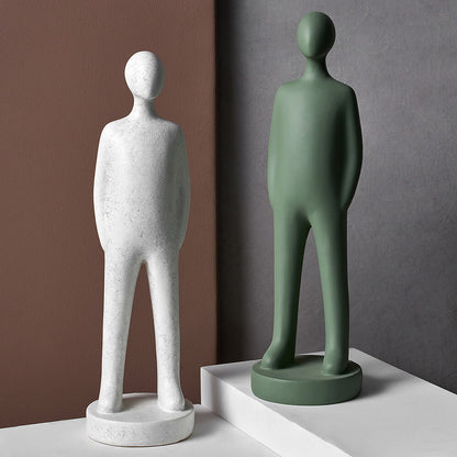 Resin Abstract Sculpture Character Figurines