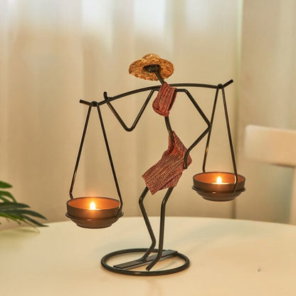 New Year Candle Holder Candle Stick