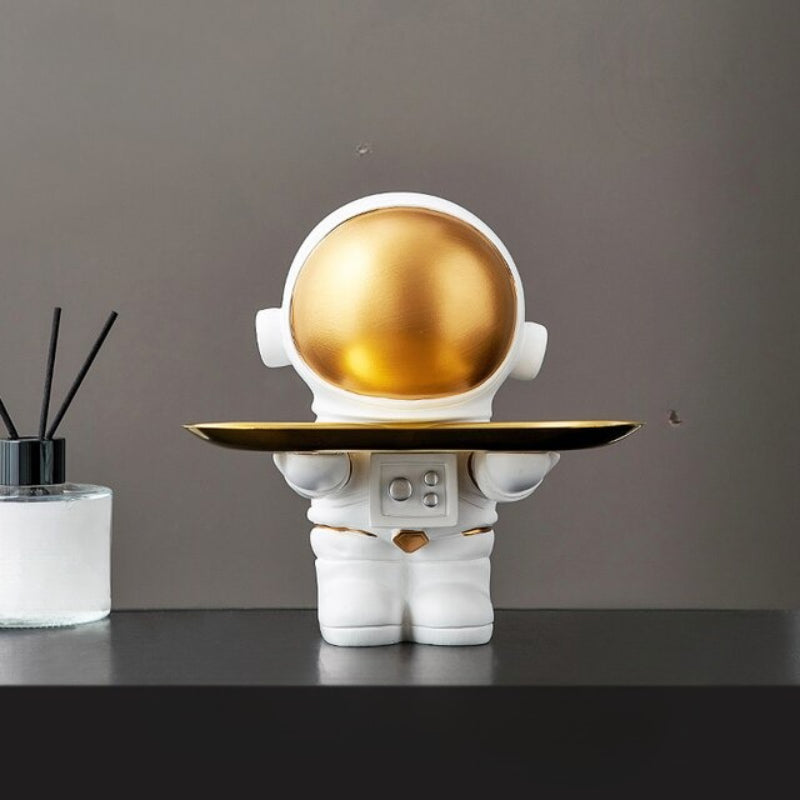 Cool Astronaut Statue Ornament Tray