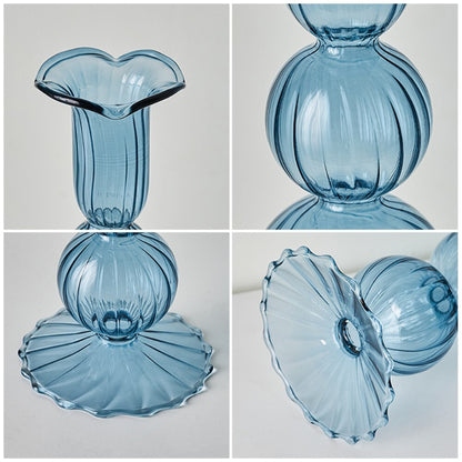 Glass Table candle holder