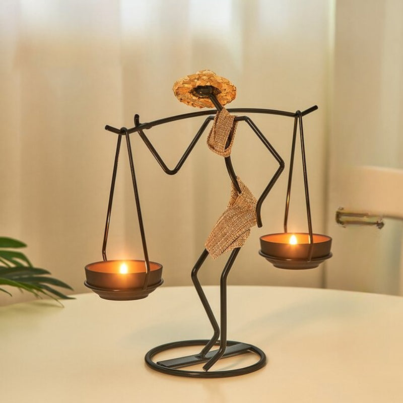 New Year Candle Holder Candle Stick